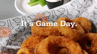Example of work created for Buffalo Wings & Rings