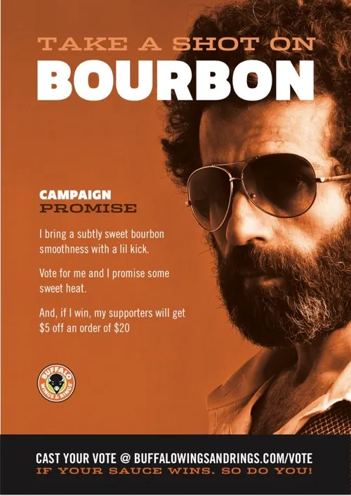 Creative for Buffalo Wings & Rings Tailgate Promo