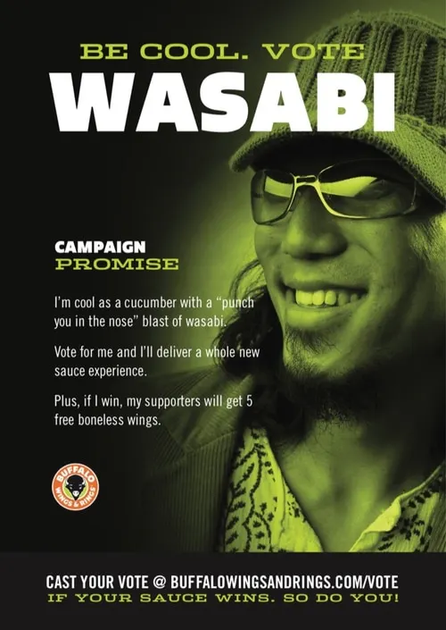 Creative for Buffalo Wings & Rings Tailgate Promo