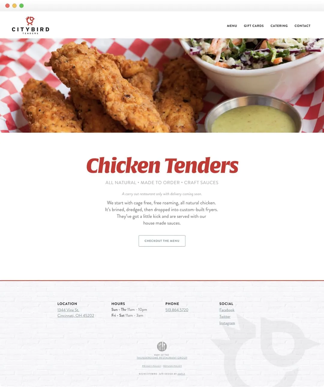 Citybird desktop ux