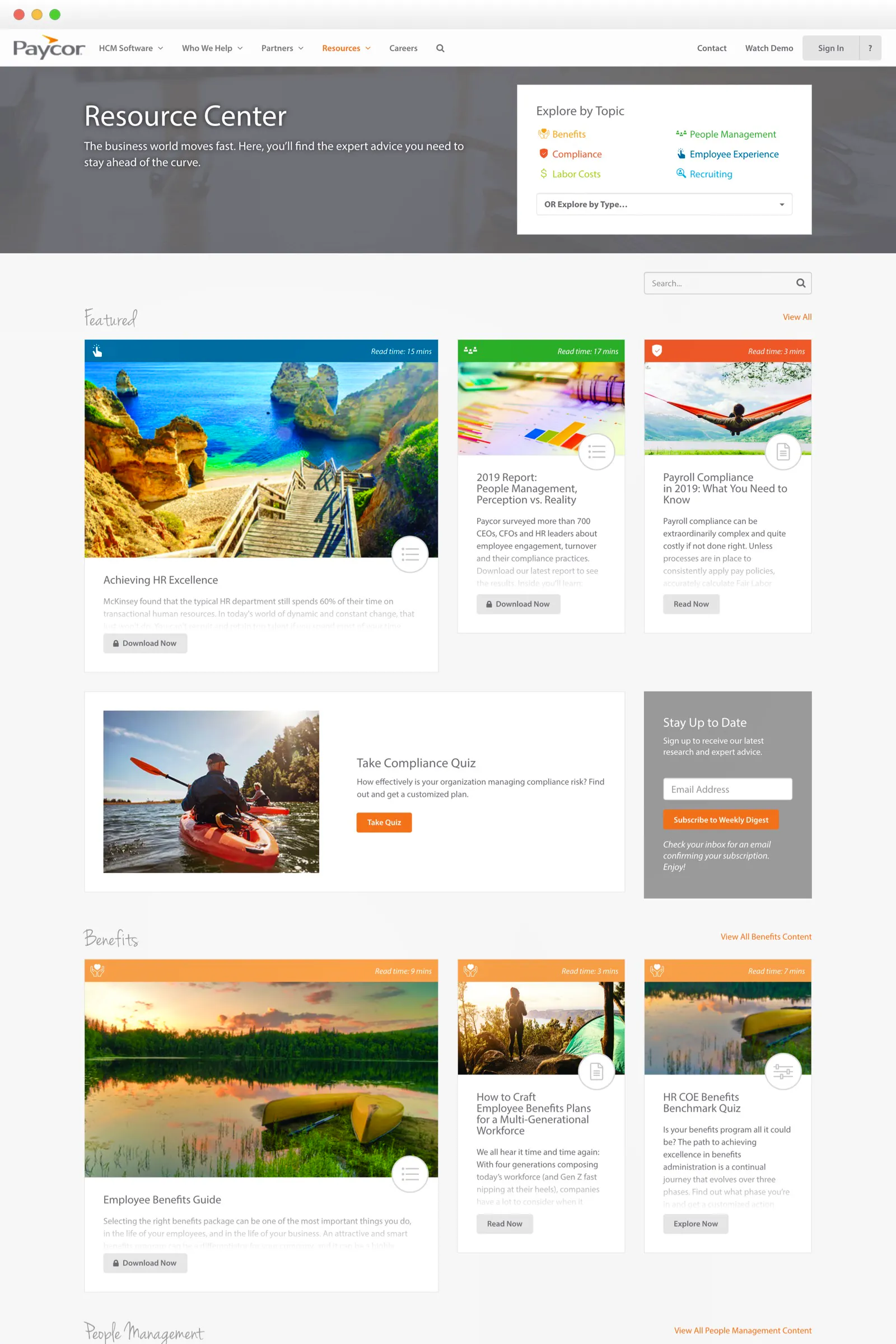 Paycor desktop ux